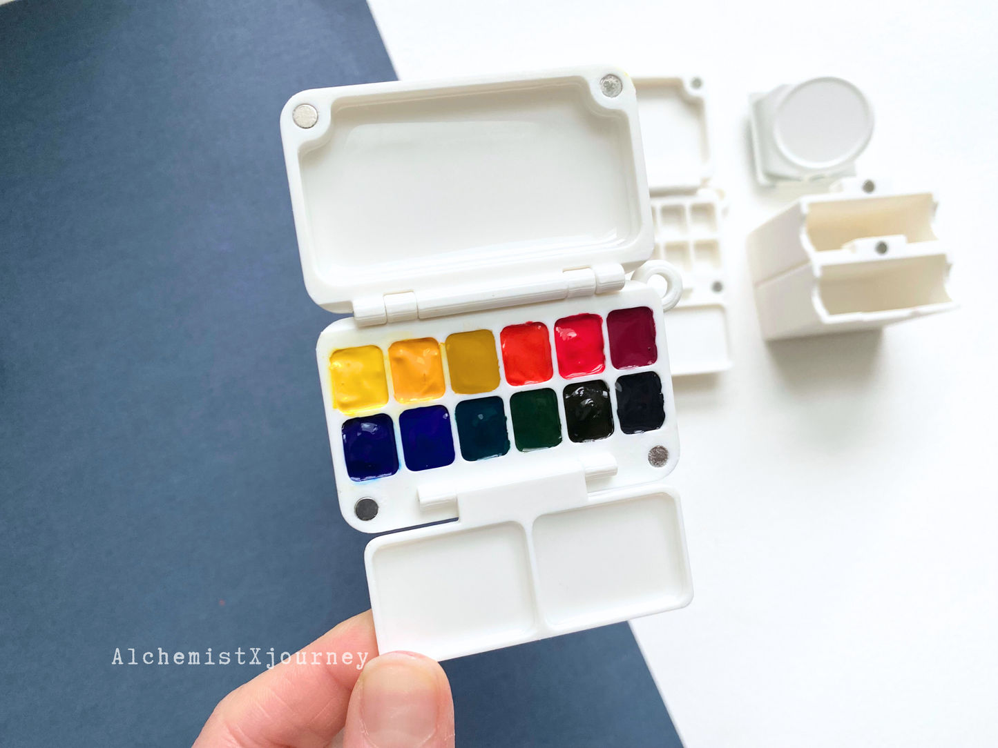 Mini Travel Watercolor Palette AX3