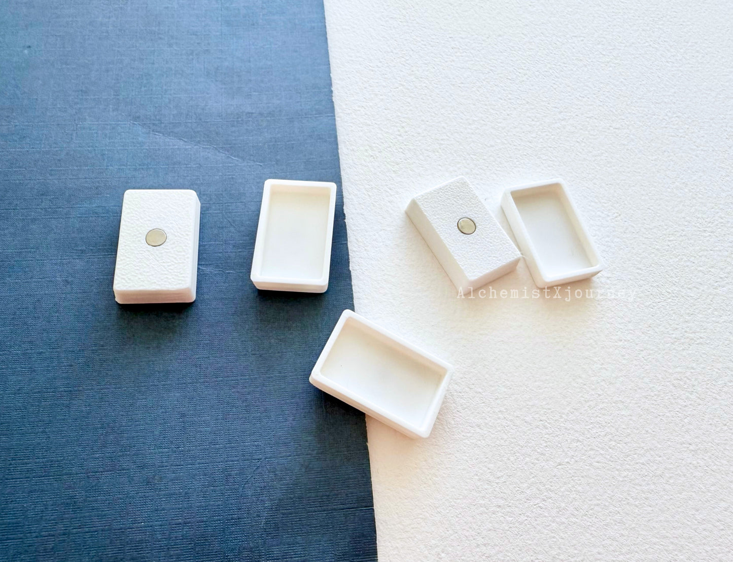 Slim Magnetic Kuretake Pan Variations, Watercolor Paint Pans