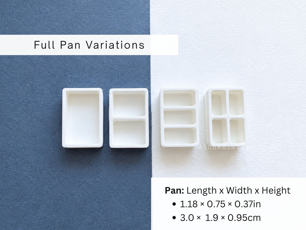 Magnetic Full Pan Variations, Watercolor Pans
