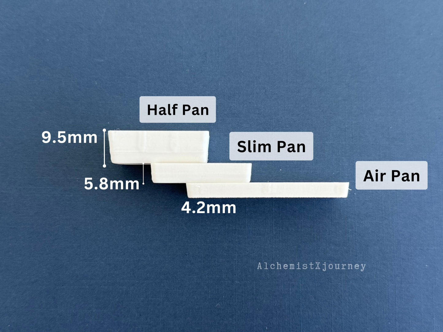 Air Pan AX35: Ultra Slim Magnetic Watercolor Pans