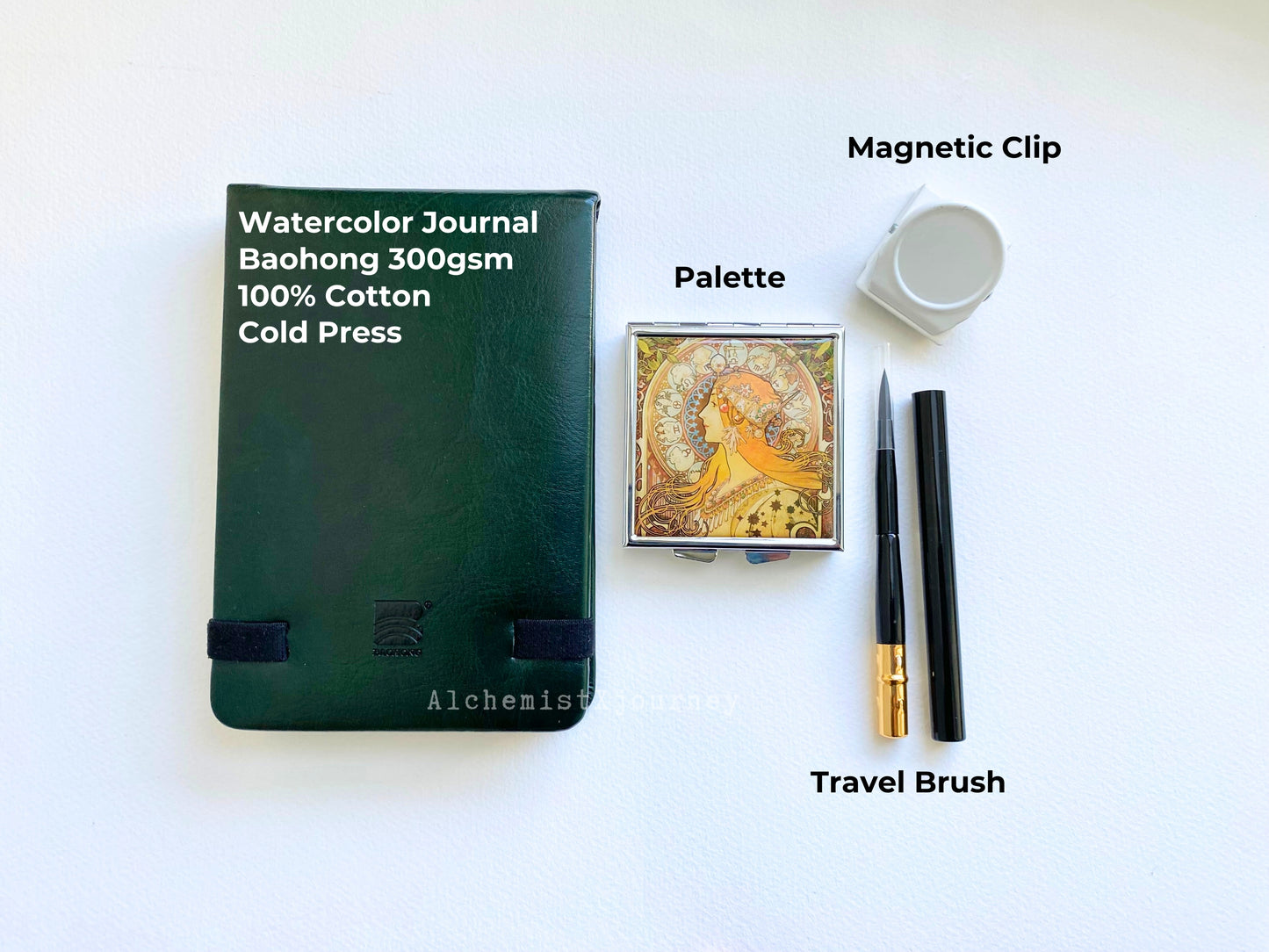 Holbein Artist Watercolor in Mini Travel Palette Set