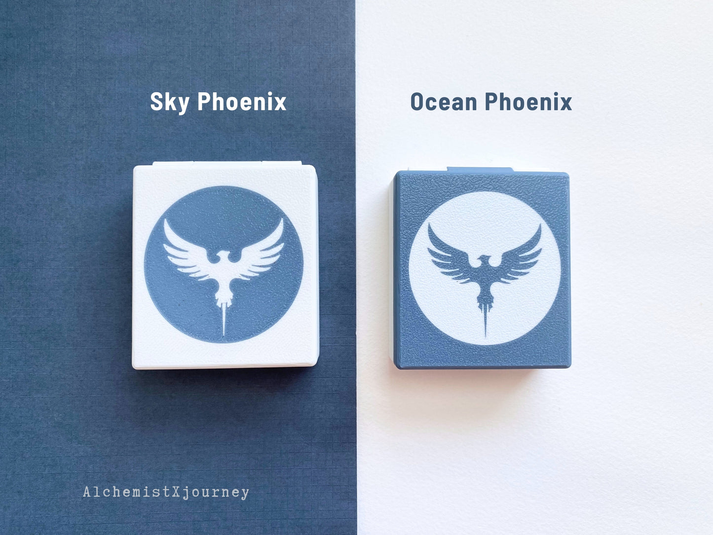 12 Half Pan Watercolor Palette AX29, Glazed Ceramic, Magnetic Base, Plein Air