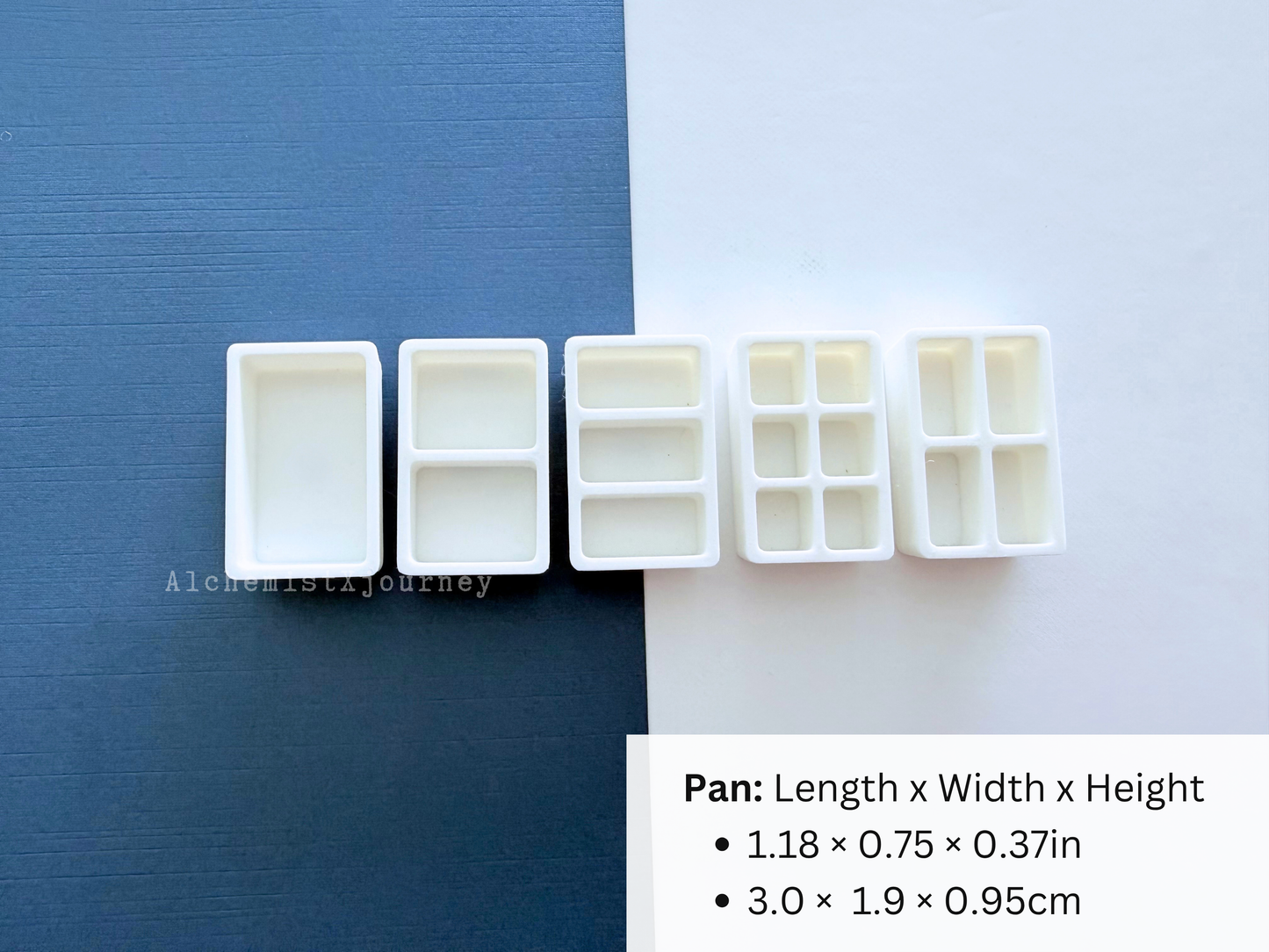 Magnetic Full Pan Variations, Watercolor Pans
