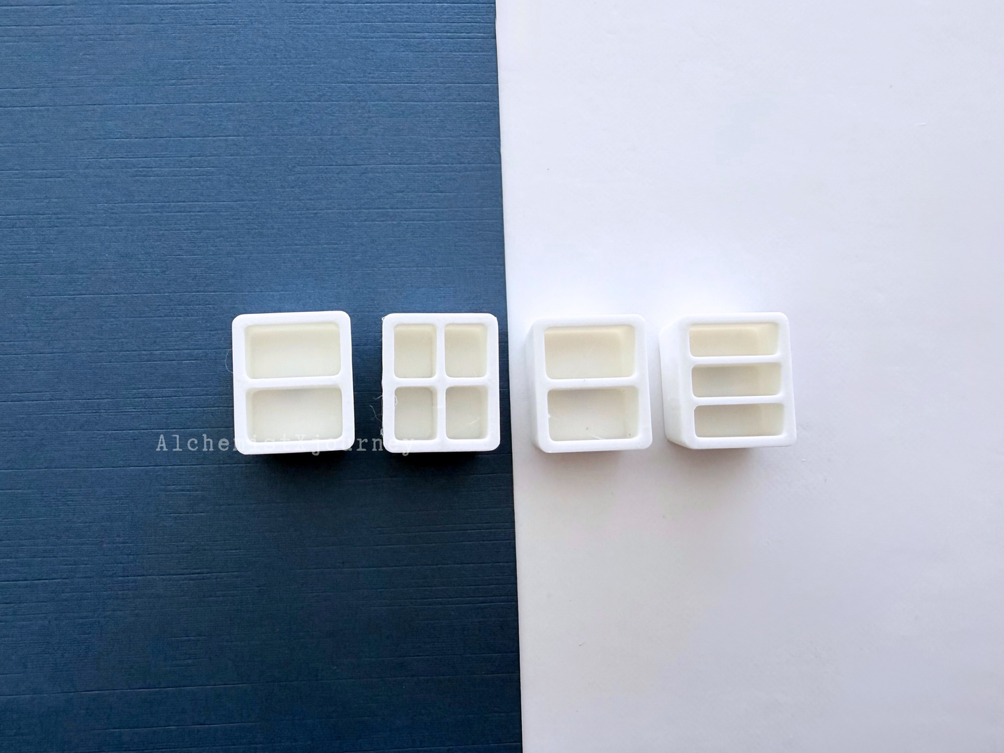 Magnetic Half Pan Variations, Watercolor Pans 2ml - AX1
