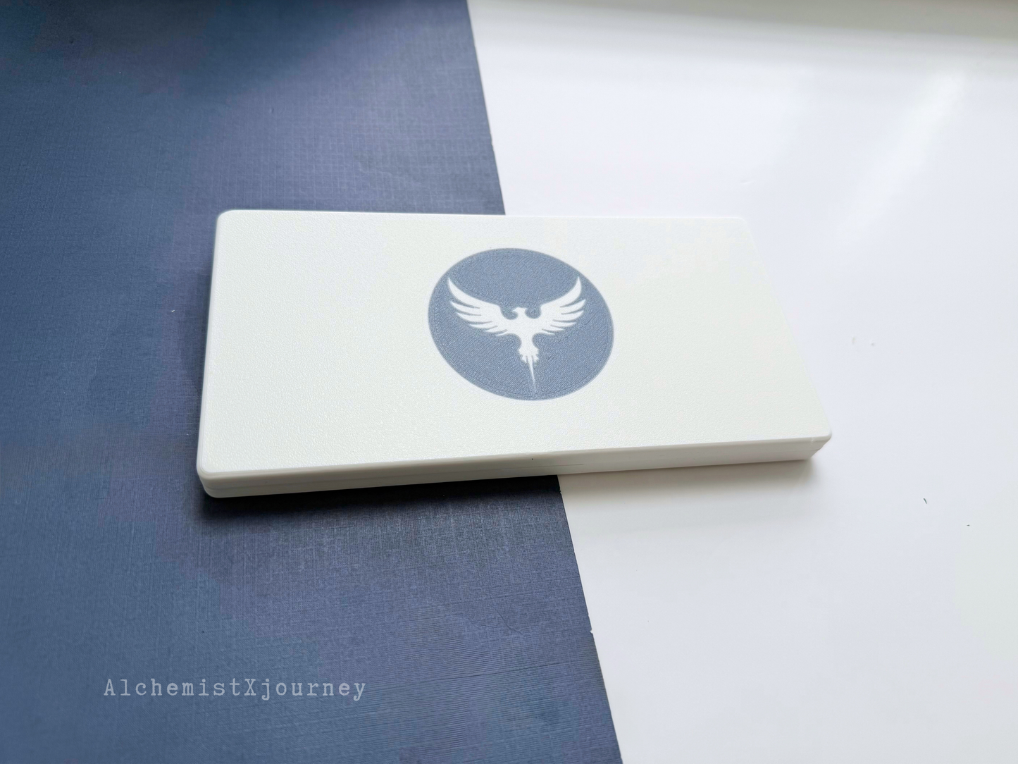 30 Slim Full Pan Watercolor Palette AX21, Glazed Ceramic, Magnetic Base