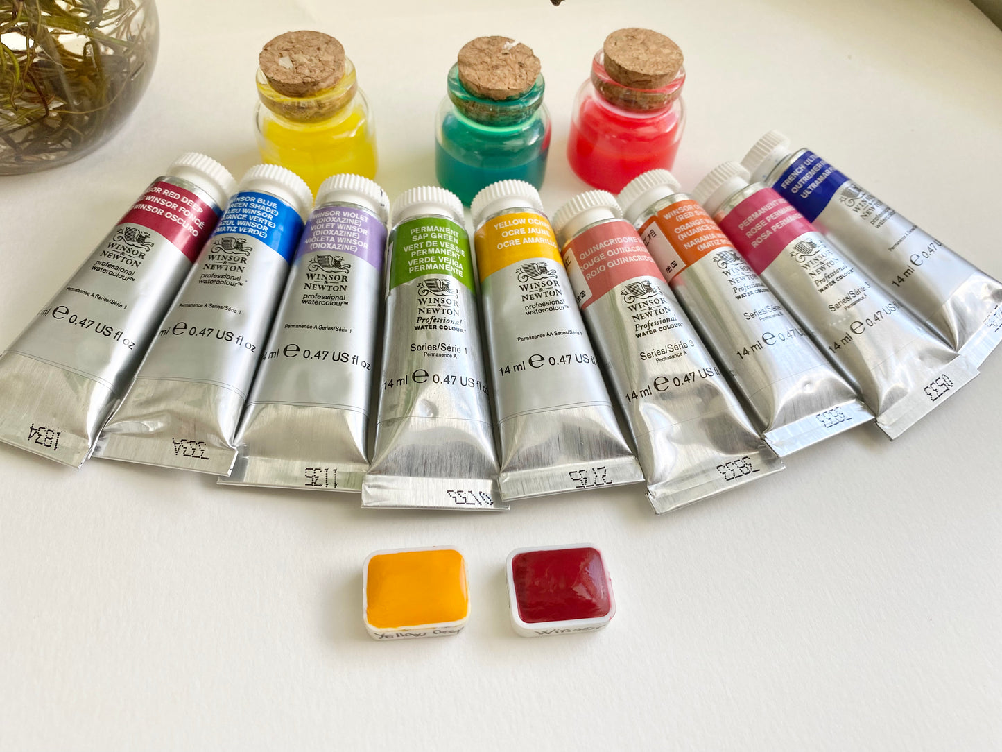 Winsor Newton Customized Watercolor Set - 1 ml quarter pans