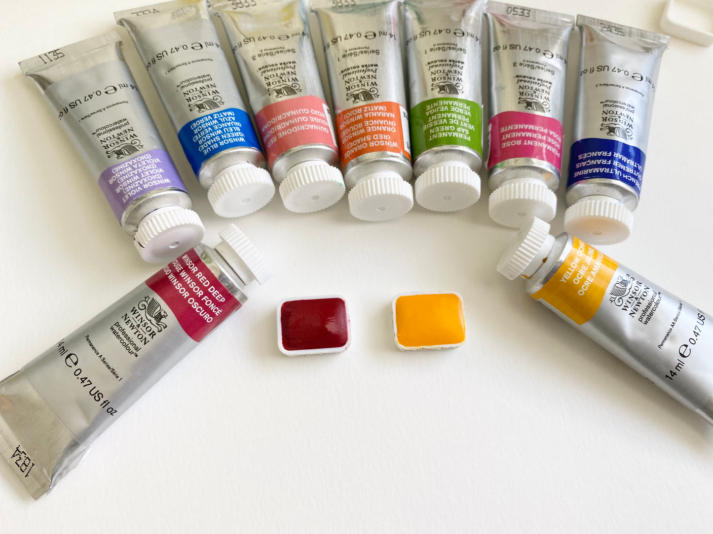 Winsor Newton Customized Watercolor Set - 1 ml quarter pans