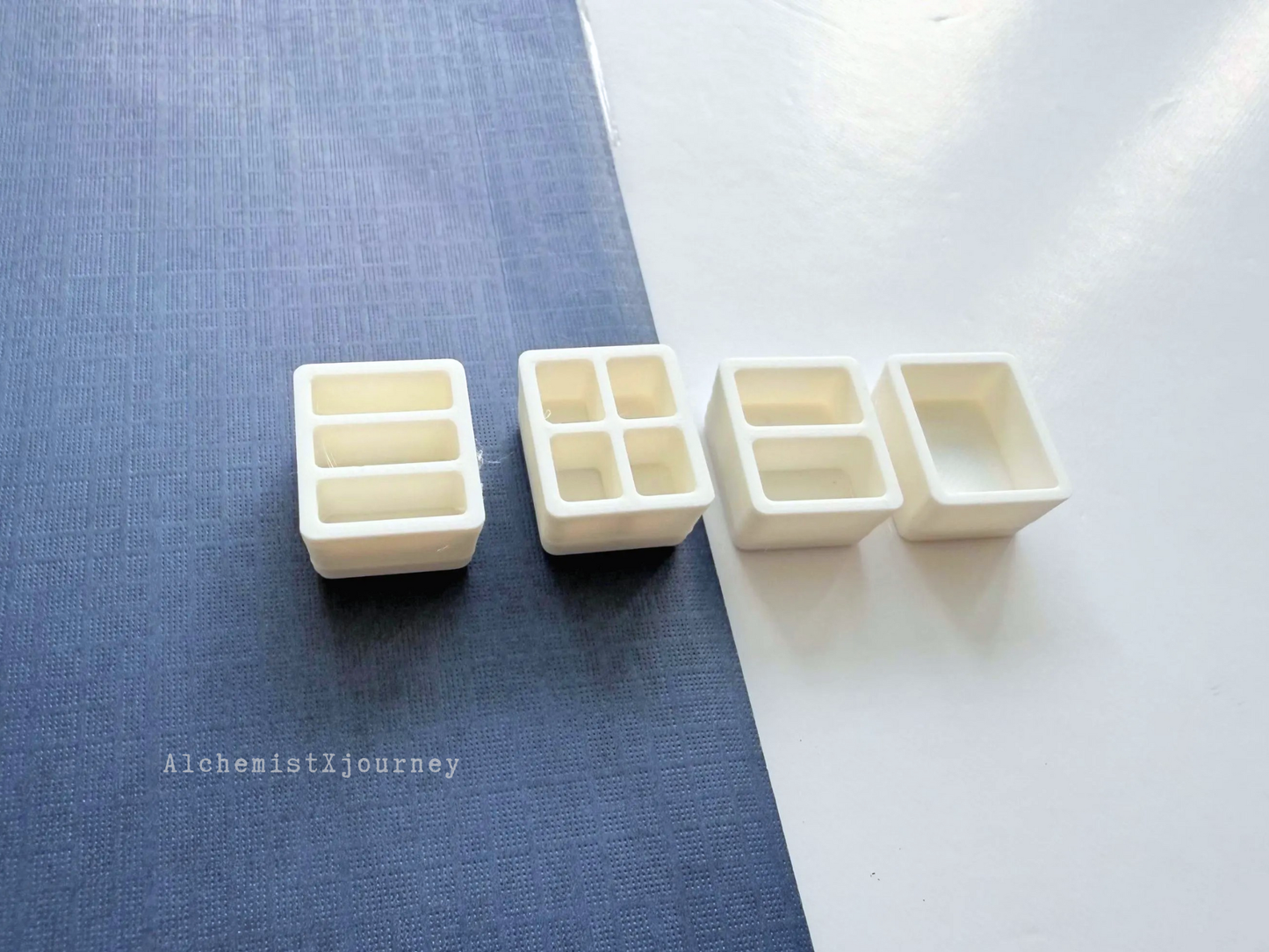 Magnetic Half Pan Variations, Watercolor Paint Pans 2ml - AX1